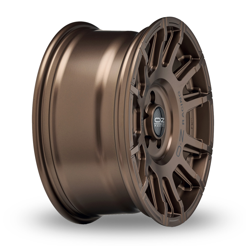 17" OZ Racing Rally Legend Matt Bronze Black Lettering Alloy Wheels