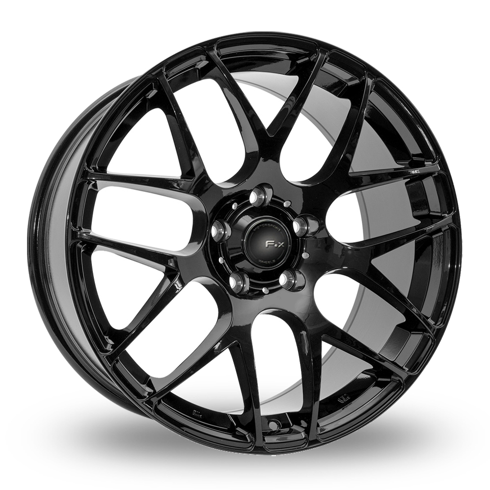 Fox Racing MS007 Gloss Black Alloy Wheels