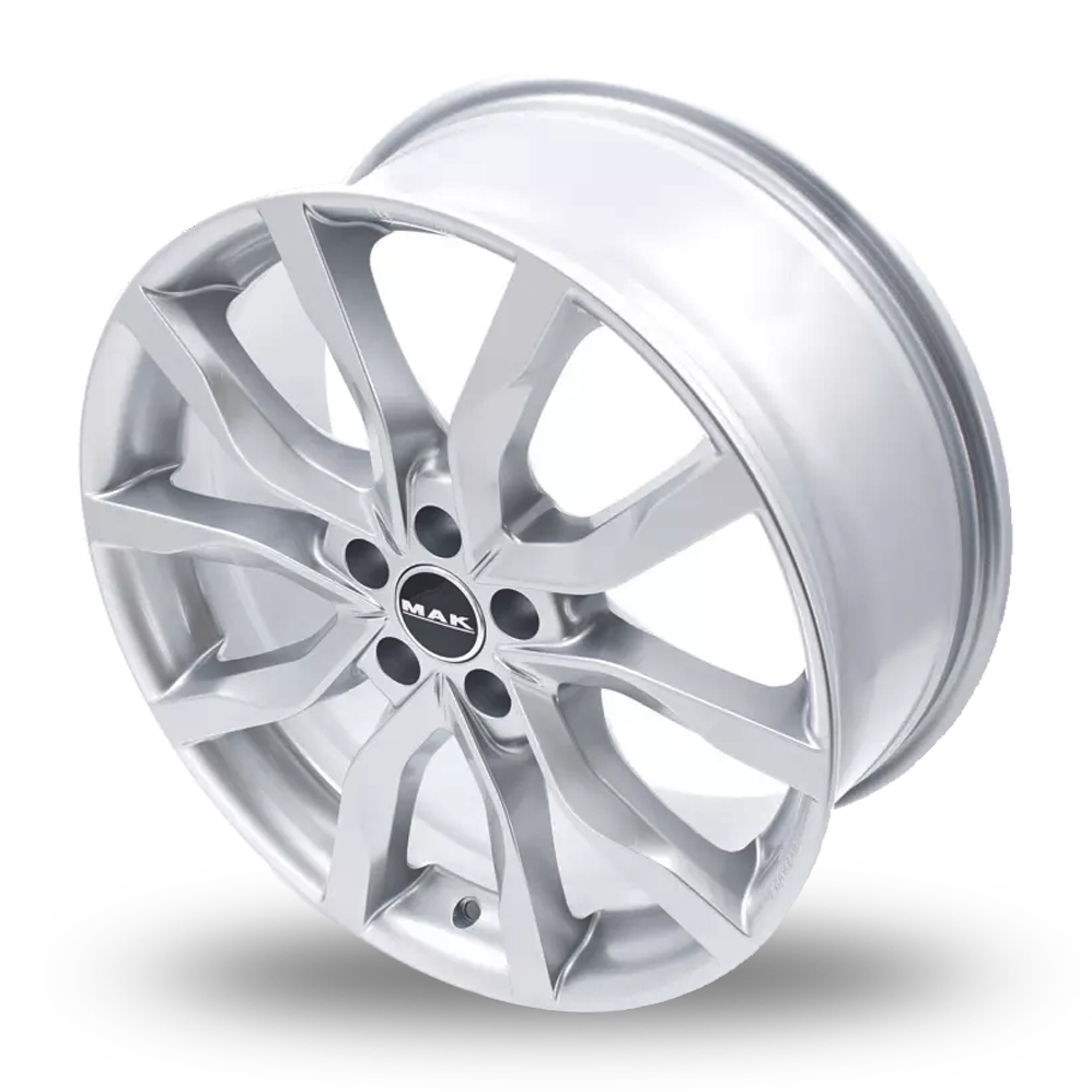 18" MAK Koln Silver Alloy Wheels