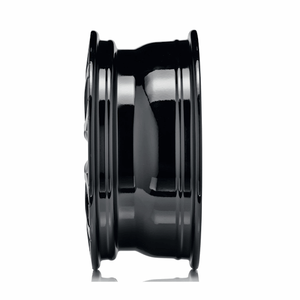 16" MSW (by OZ) 48 VAN 6 Holes Gloss Black Polished Alloy Wheels