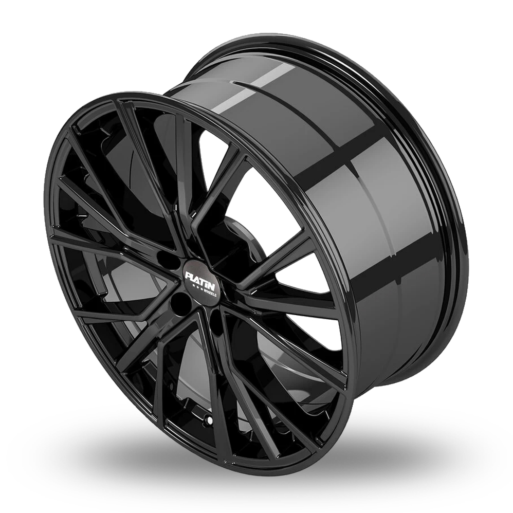 20" Platin P 102 Black Alloy Wheels