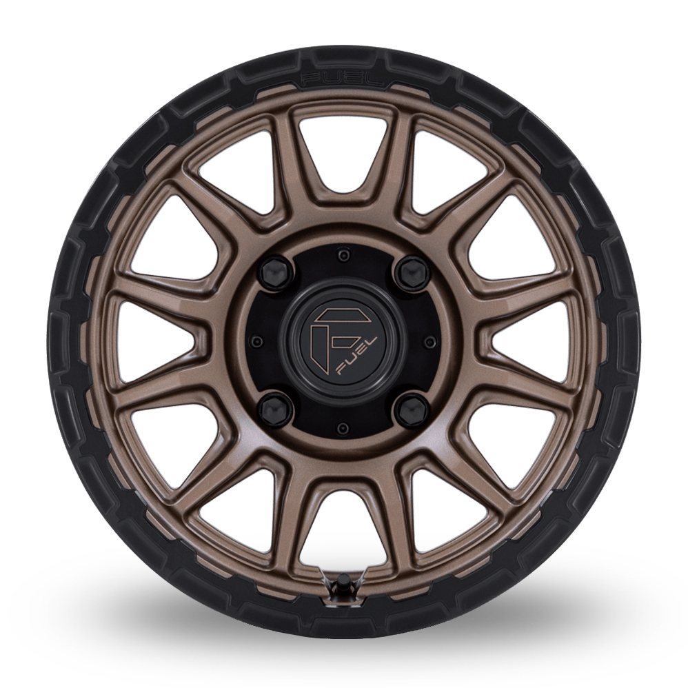 15" Fuel Off-Road FV866 Piston UTV (USA Warehouse) Matt Bronze Matt Black Rim Alloy Wheels