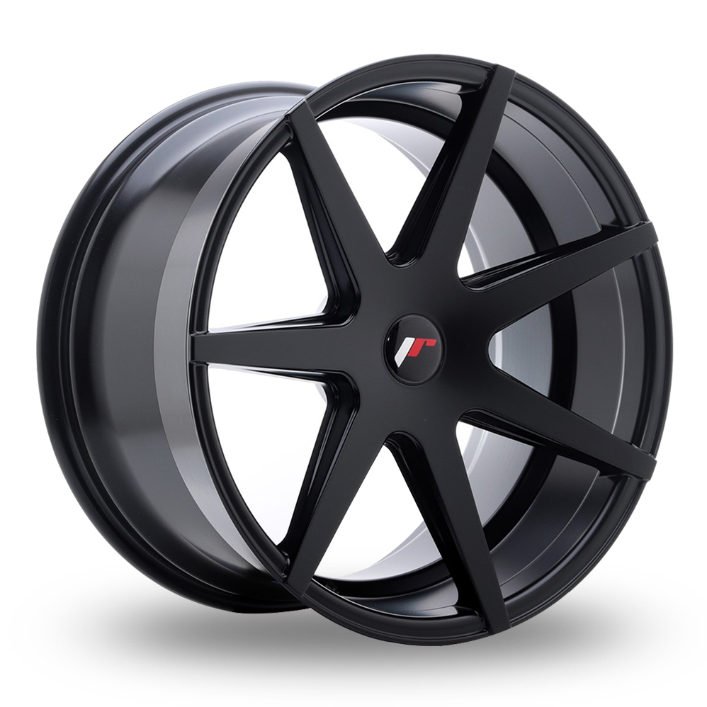 Japan Racing JR20 (10x20) (Custom Fitment) Matt Black Alloy Wheels