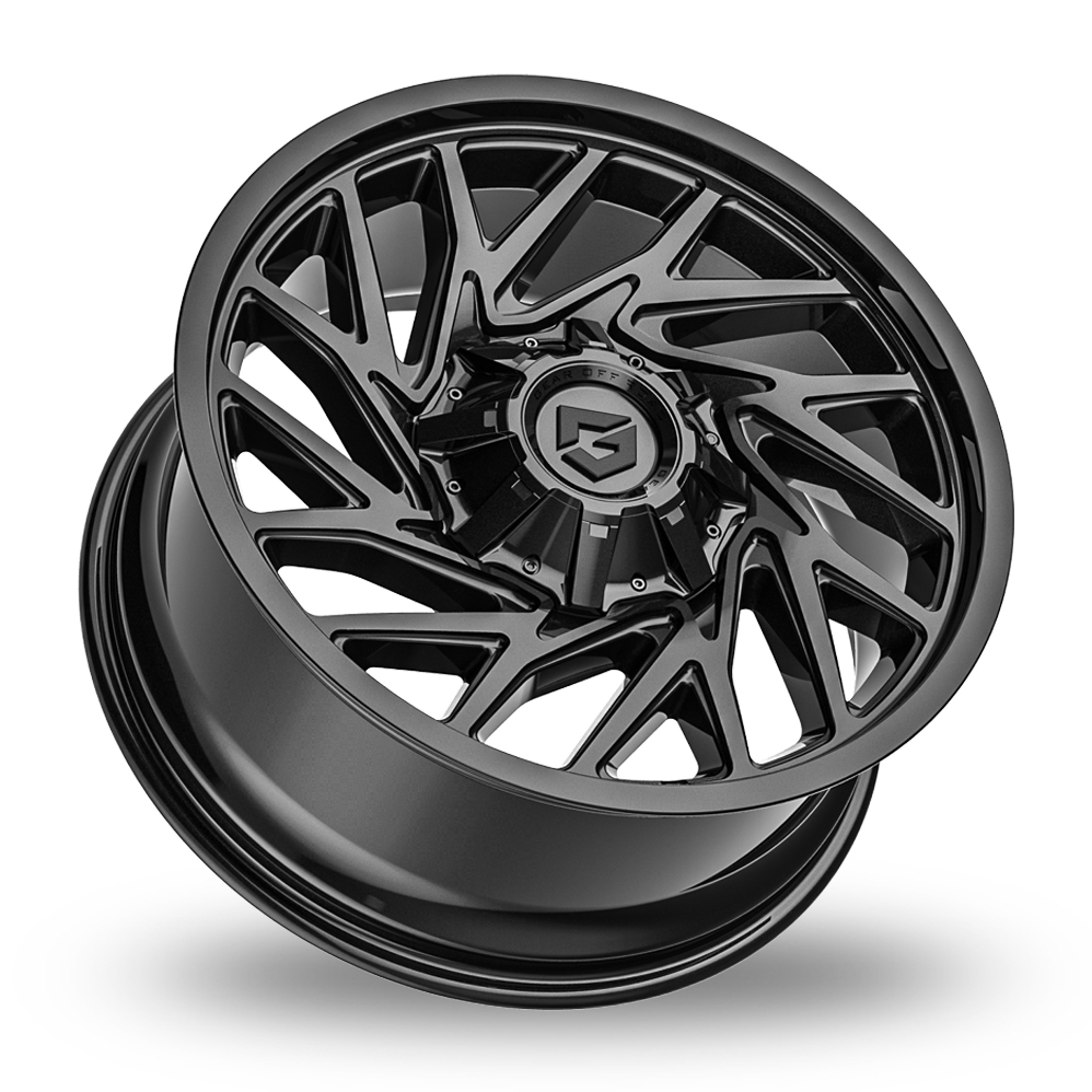17" Fondmetal 769 Sequence Gloss Black Alloy Wheels