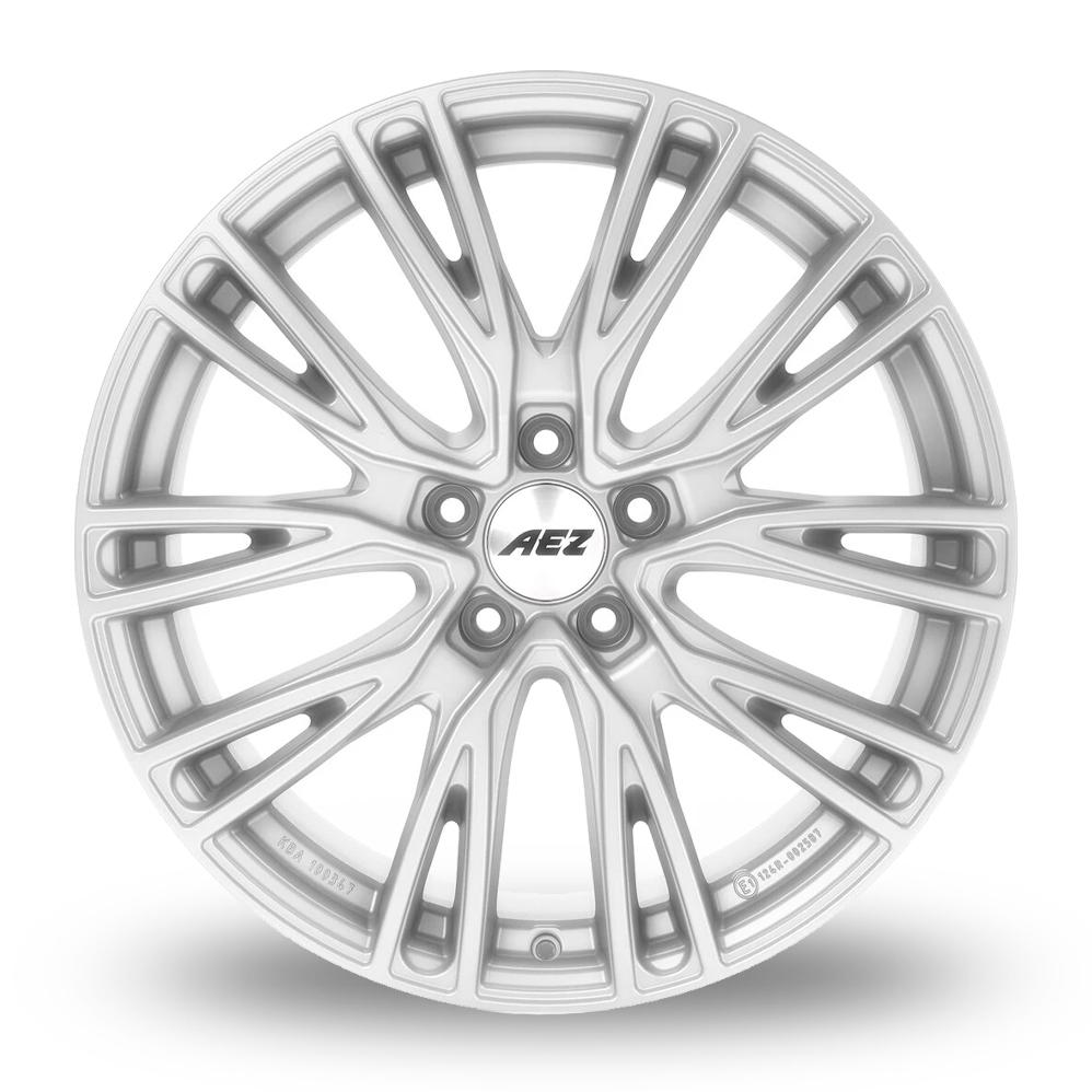 22" AEZ Seattle Silver Alloy Wheels