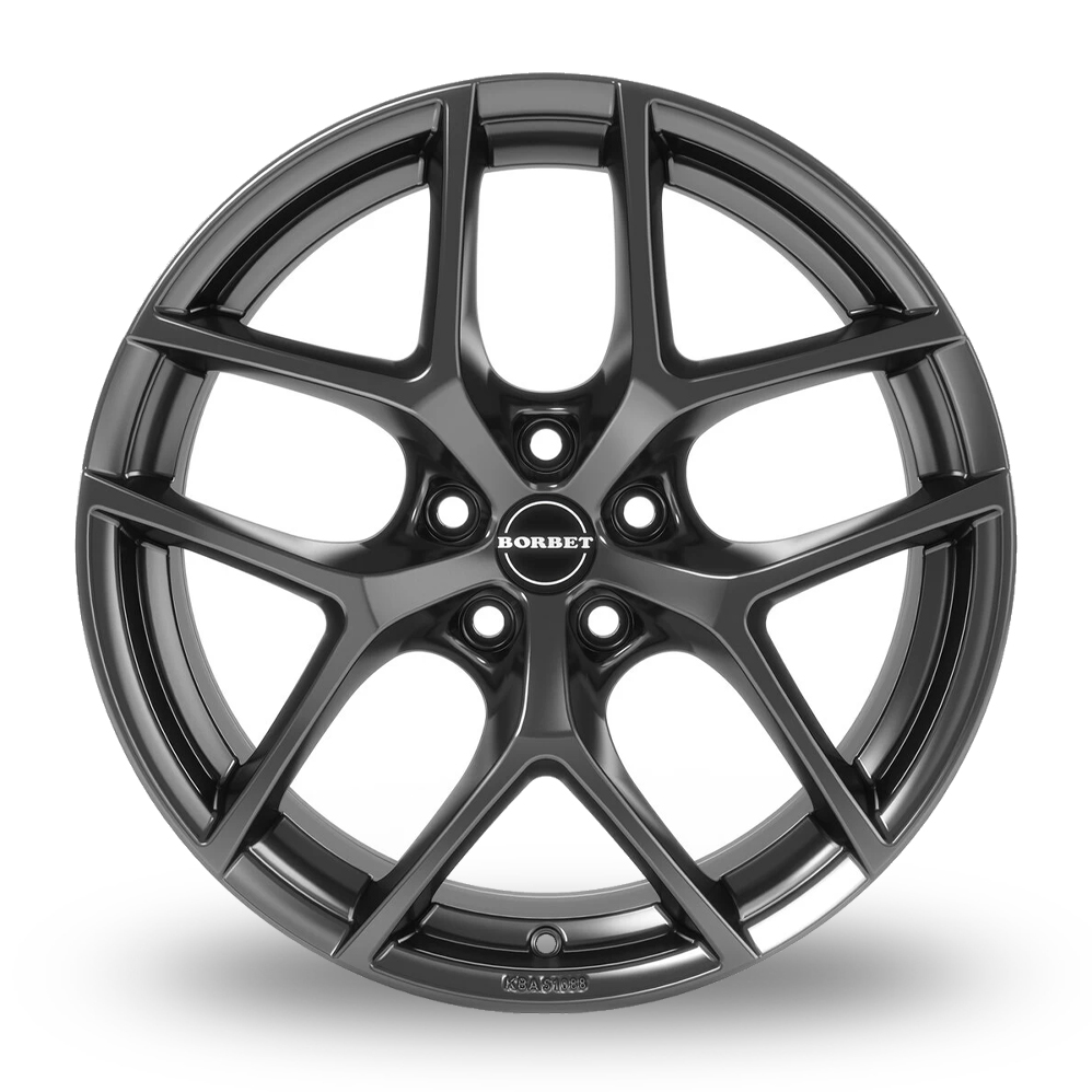 19" Borbet Y Electric Grey Alloy Wheels
