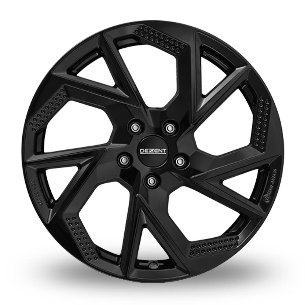 17" Dezent AP Black Black Alloy Wheels
