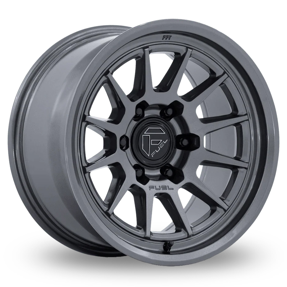 Fuel Off-Road FC902 Spur (USA Warehouse) Gloss Gunmetal Alloy Wheels