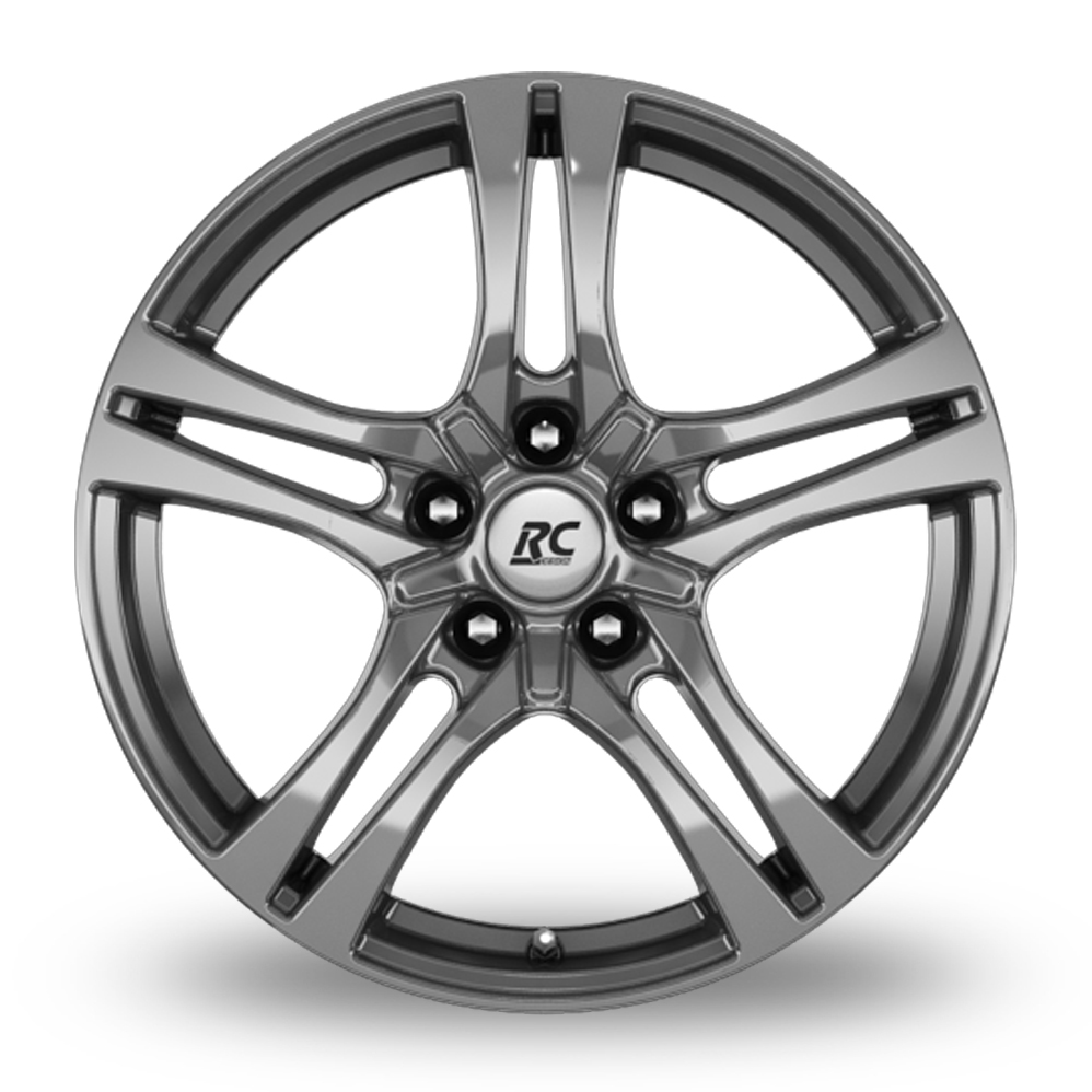 17" RC Design RC26 Titan Metallic Alloy Wheels