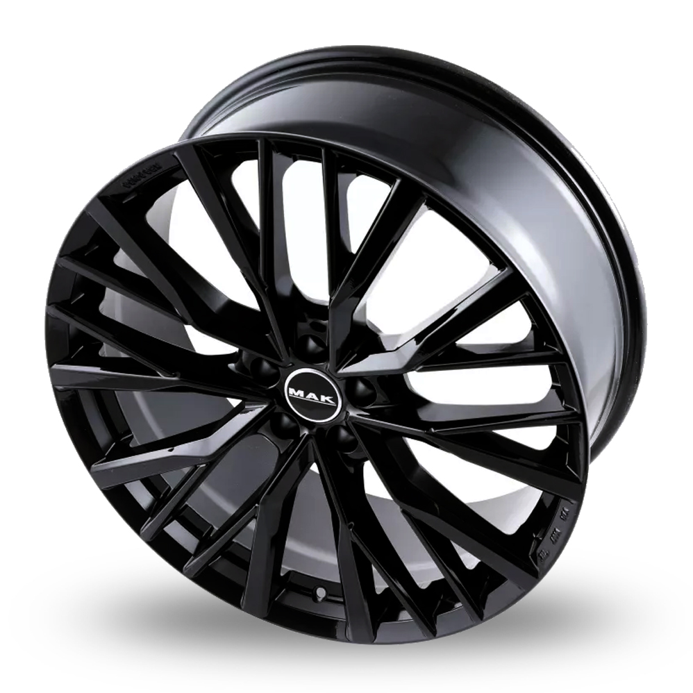 21" MAK Kent Gloss Black Alloy Wheels
