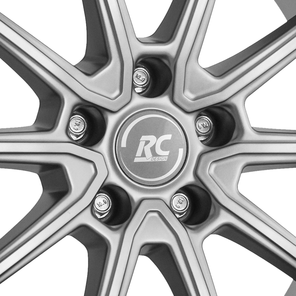 16" RC Design RC32 Matt Ferric Grey Alloy Wheels