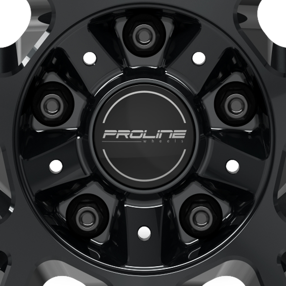 22" Proline PFG Forged Gloss Black Alloy Wheels