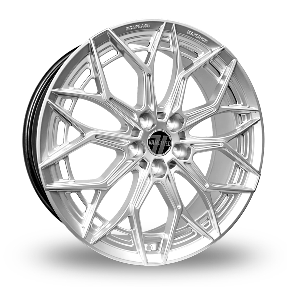 Wolfrace Vanspeed Maverick Royal Silver Alloy Wheels