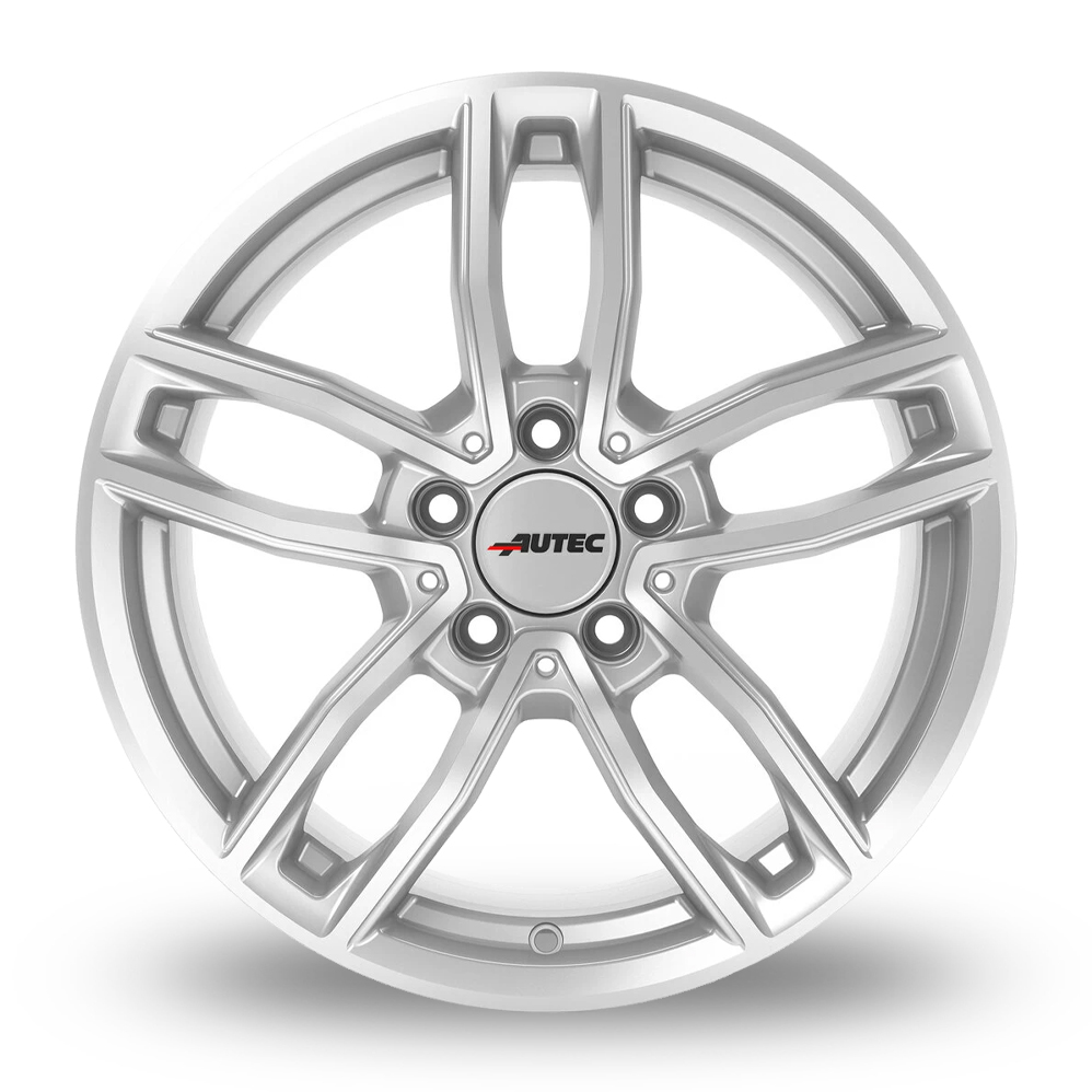 16" Autec Mercador Brilliant Silver Alloy Wheels