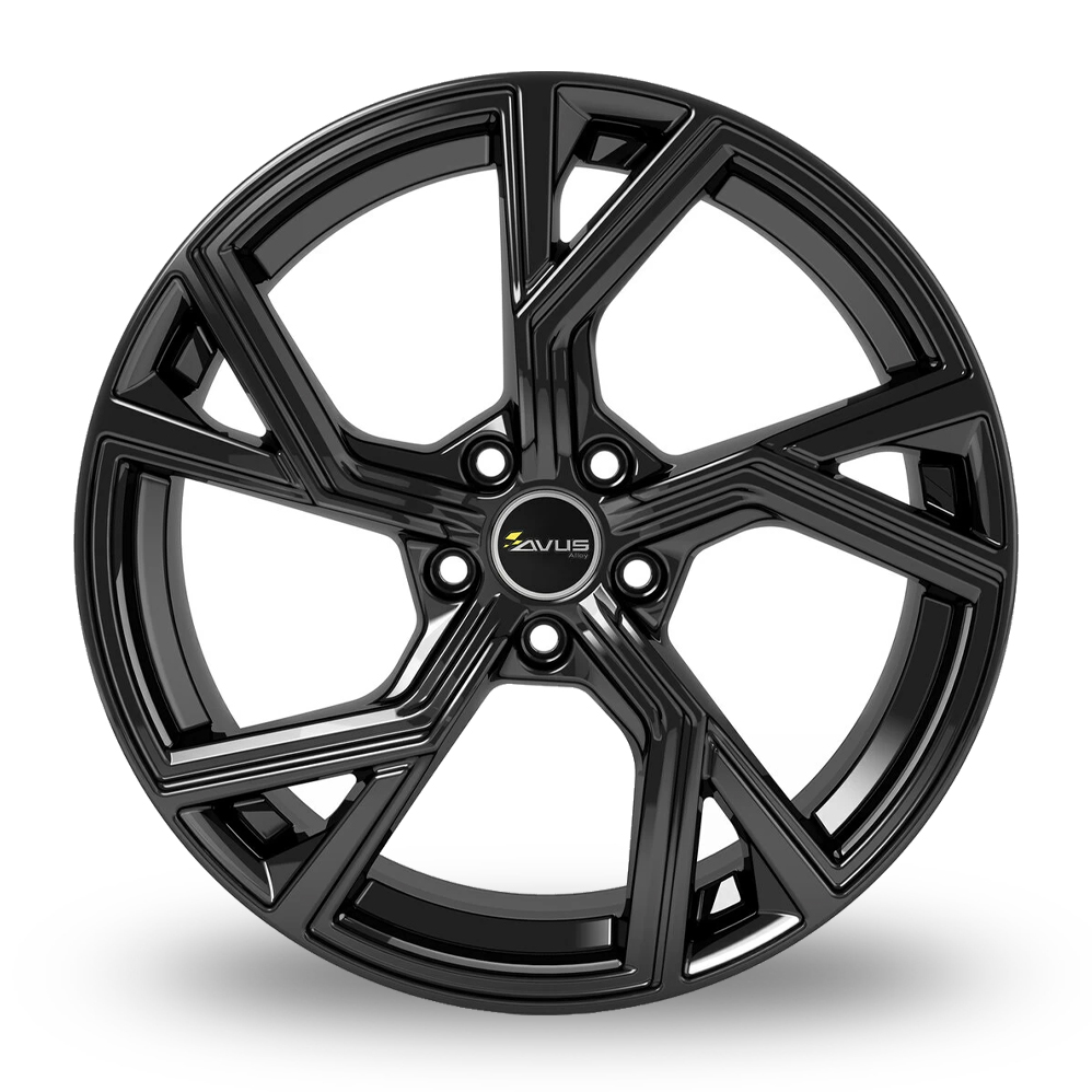 21" Avus Racing AF20 Black Alloy Wheels