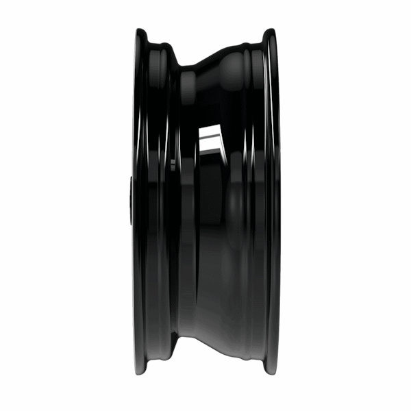 13" ATS Classic Gloss Black Polished Alloy Wheels
