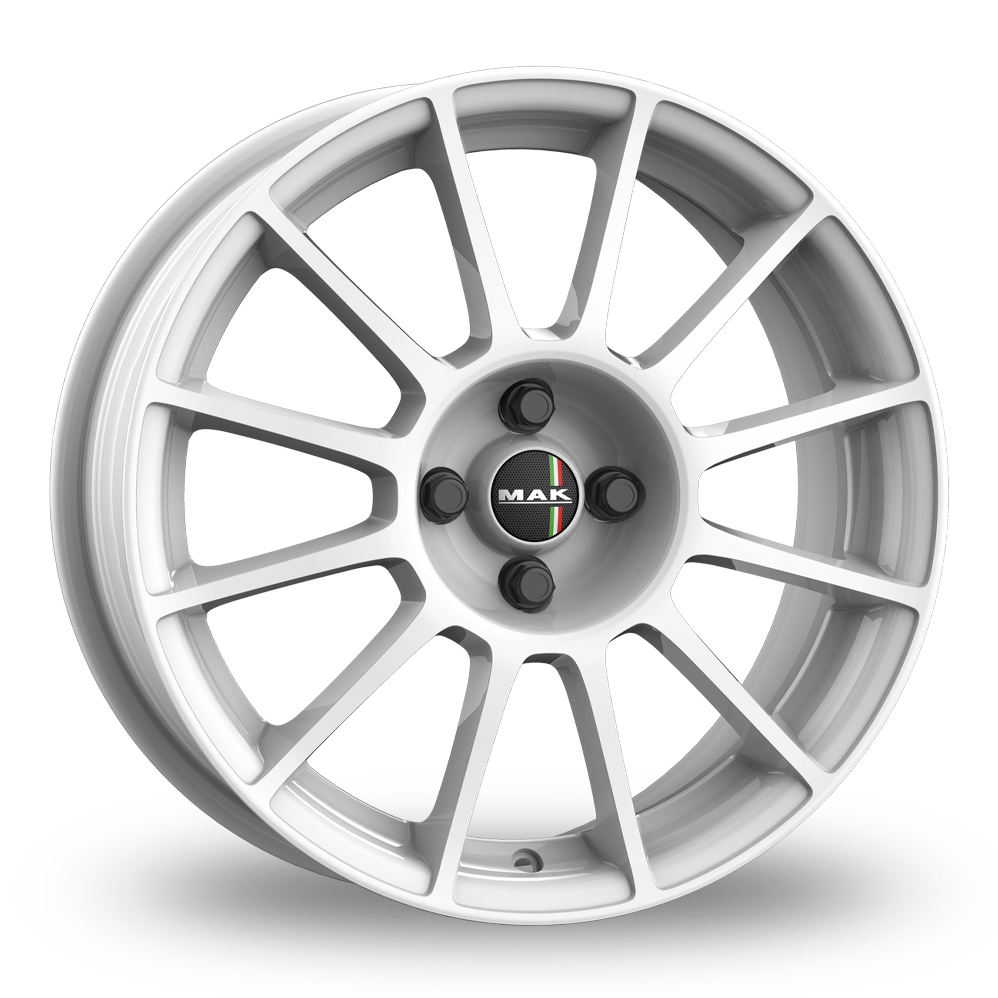 MAK Havalon Gloss White Alloy Wheels