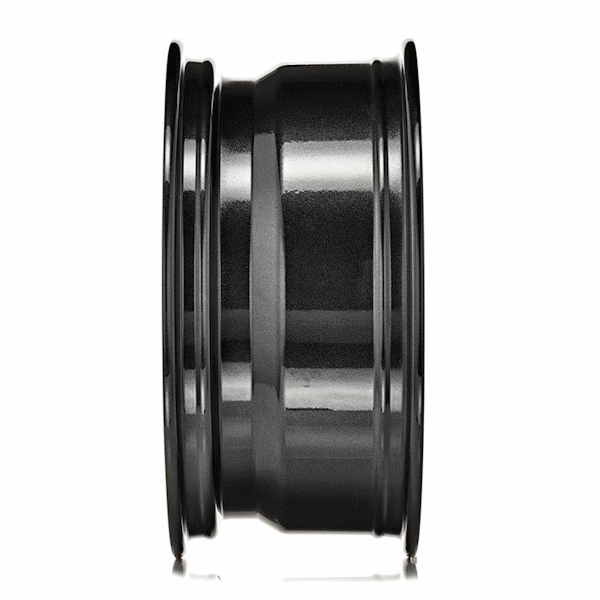 17" MSW (by OZ) 71 Gloss Dark Grey Polished Alloy Wheels