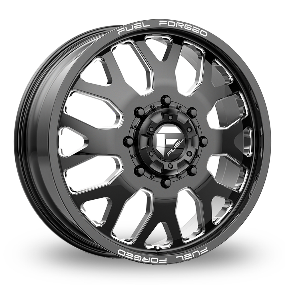 Fuel Off-Road DE19 FF19D (USA Warehouse) Gloss Black Milled Alloy Wheels