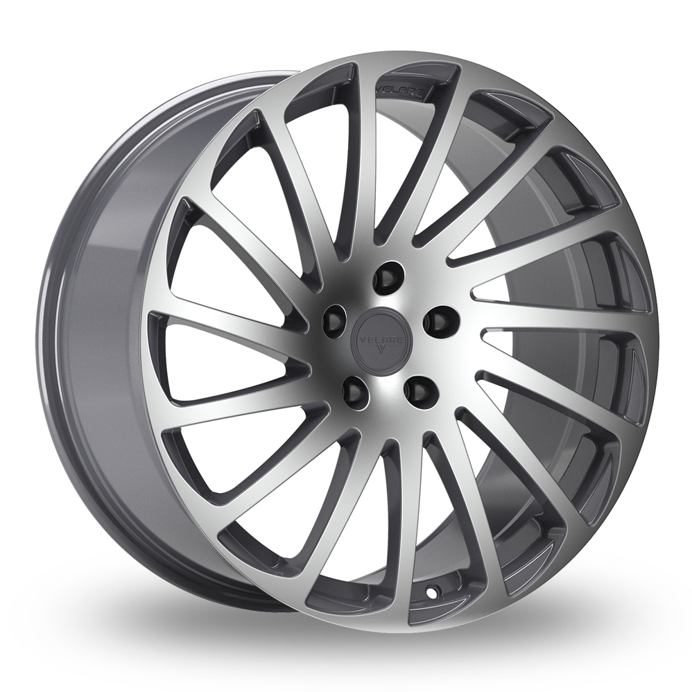 Velare VLR11 Platinum Grey Polsihed Alloy Wheels