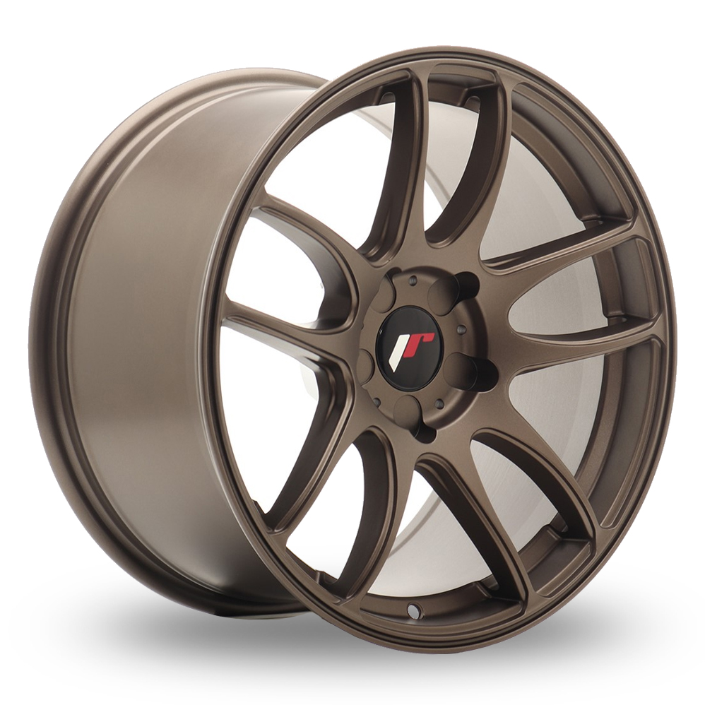 Japan Racing JR29 (9.5x18) (Custom Fitment) Matt Bronze Alloy Wheels