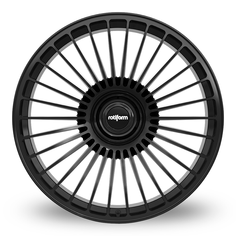 24" Rotiform RF913 GRZ Gloss Black Alloy Wheels