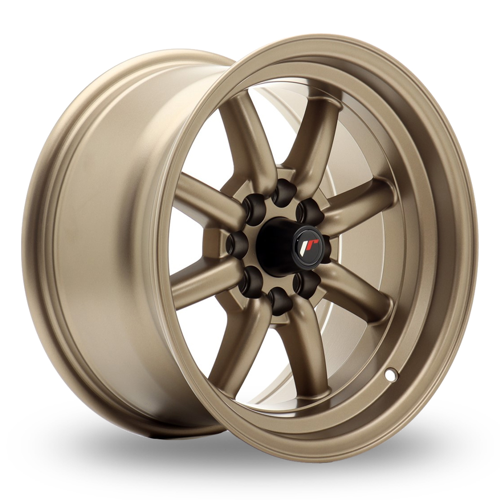 Japan Racing JR19 (8x15) Matt Bronze Alloy Wheels