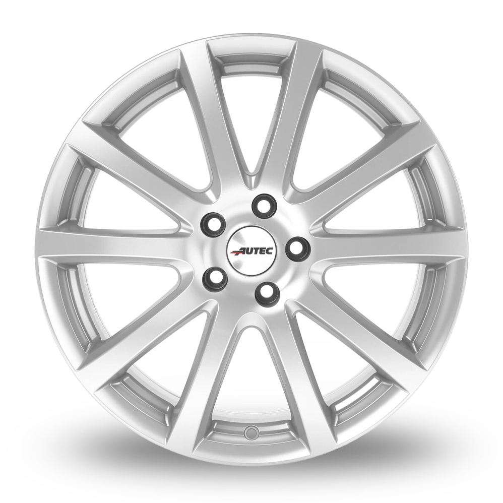 18" Autec Skandic Brilliant Silver Alloy Wheels