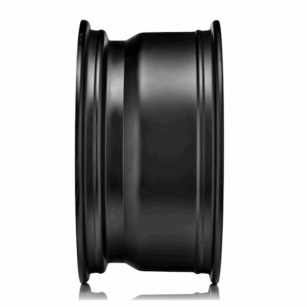 18" Sparco Dakar Matt Black Lip Polished Rivets Alloy Wheels