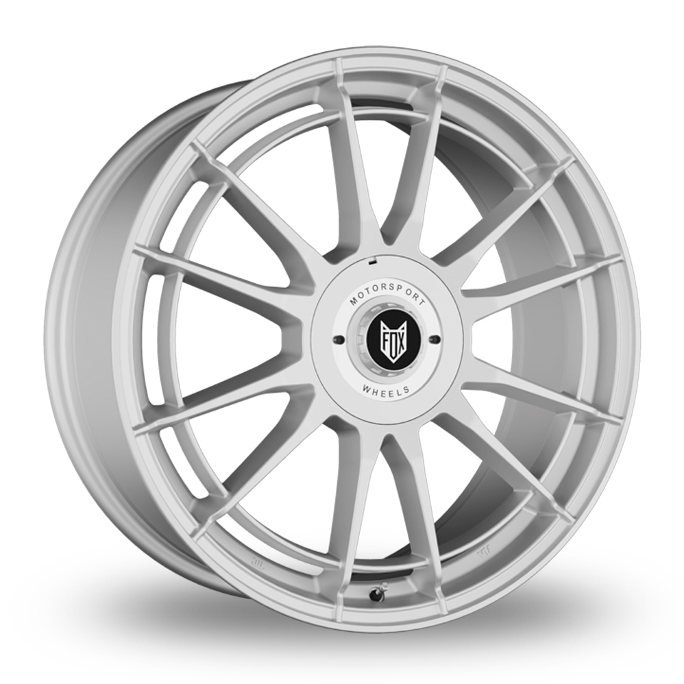 Fox Racing VR4 Satin Silver Alloy Wheels