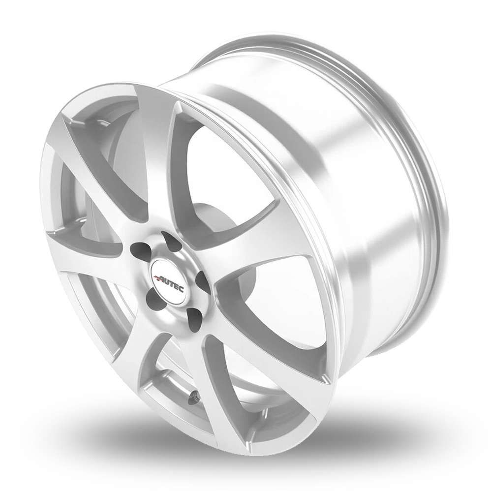 14" Autec Zenit Brilliant Silver Alloy Wheels