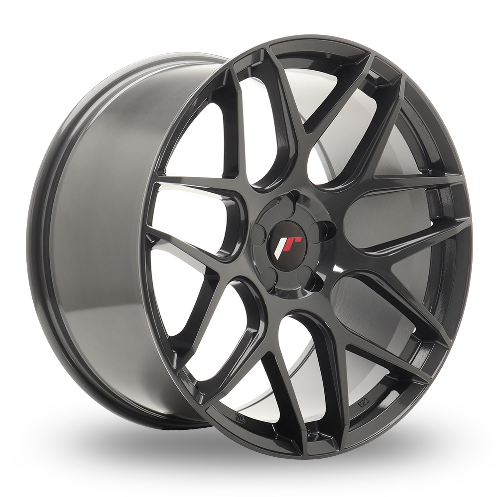Japan Racing JR18 (10x20) (Custom Fitment) Hyper Grey Alloy Wheels
