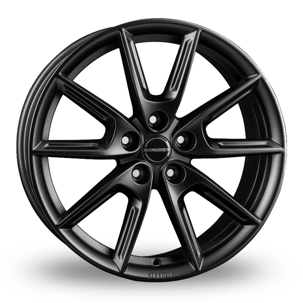 Borbet LX19 Matt Black Alloy Wheels