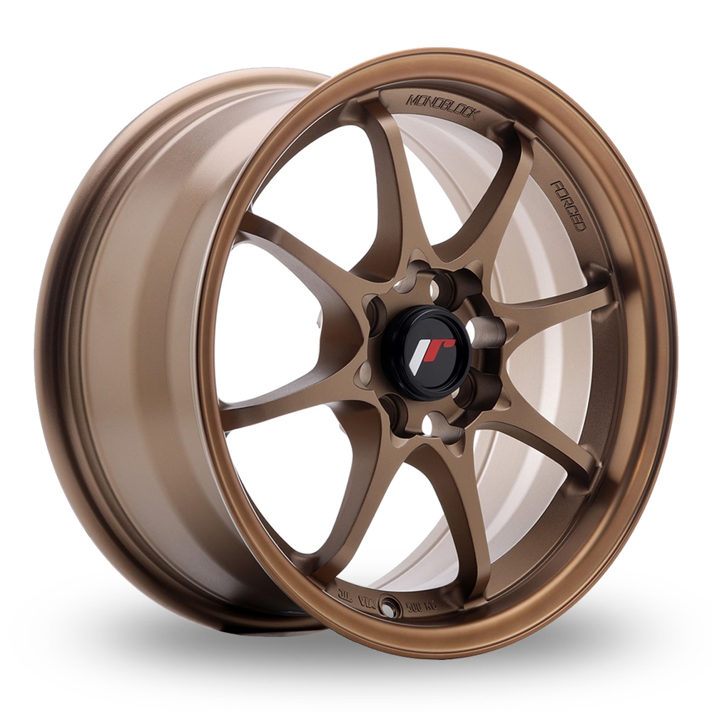 15" Japan Racing JR5 (7x15) Dark Anodized Bronze Alloy Wheels