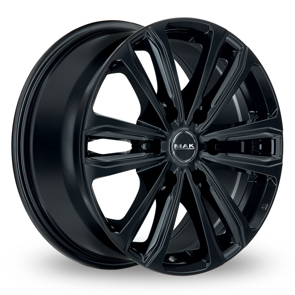 17" MAK SAFARI6 Gloss Black Alloy Wheels