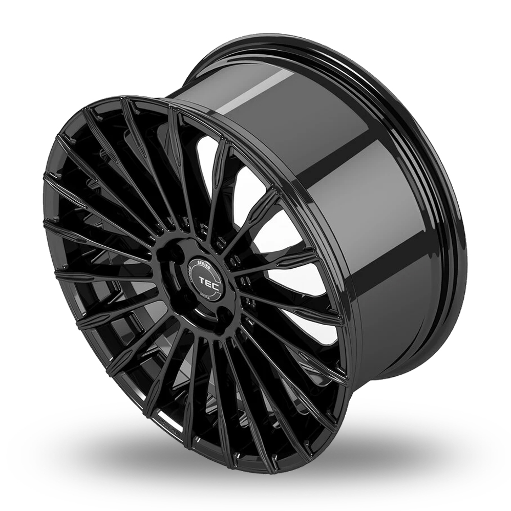 19" TEC Speedwheels GT5 Gloss Black Alloy Wheels