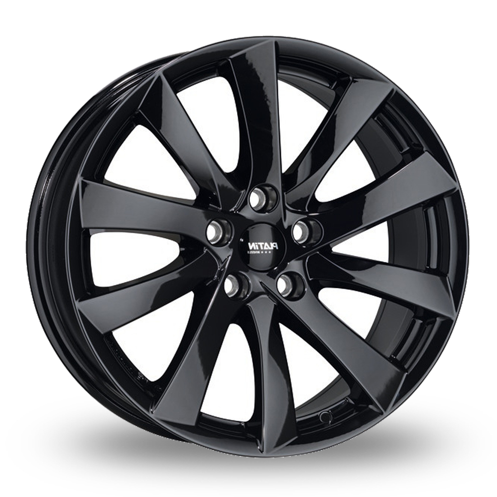 Platin P 106 Gloss Black Alloy Wheels