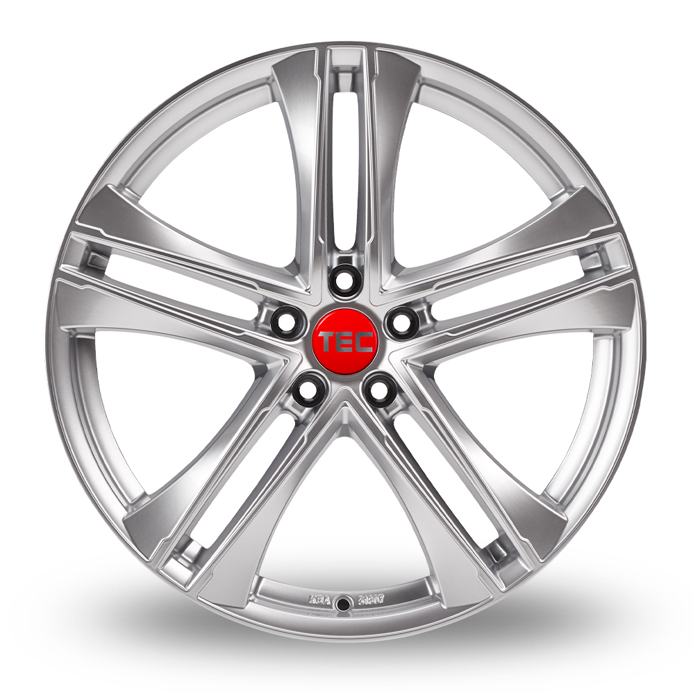 19" TEC Speedwheels AS4-EVO Hyper Silver Alloy Wheels