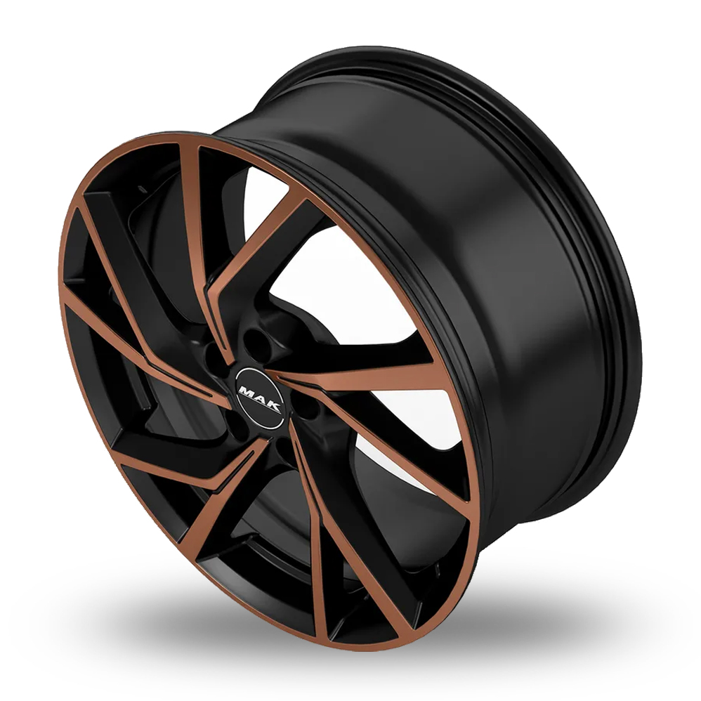 18" MAK Kassel Black Bronze Alloy Wheels