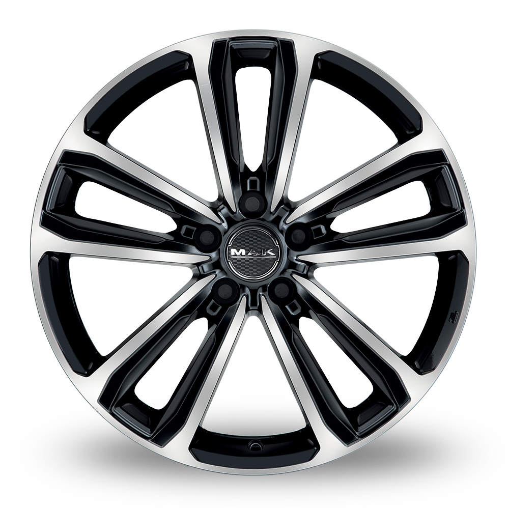15" MAK Magma (Special Offer) Black Mirror Alloy Wheels