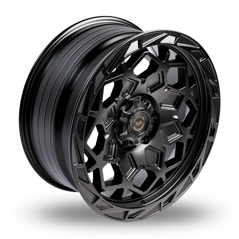 20" Hawke Apex Matt Black Alloy Wheels