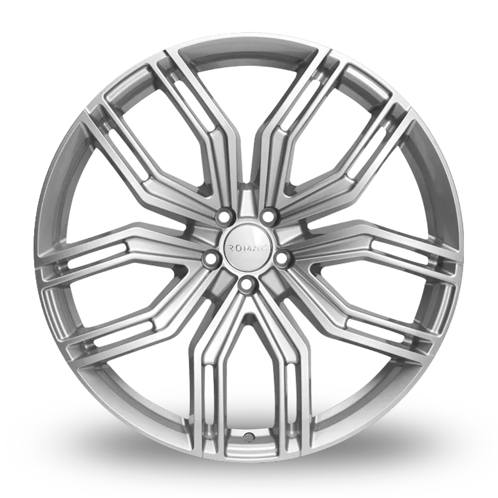 22" Romac Catalina Silver Alloy Wheels