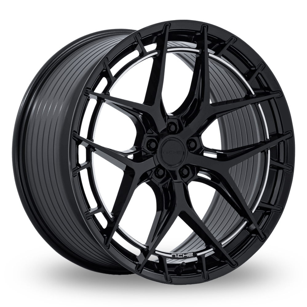 Niche NC286 Riviera (EU Warehouse) Gloss Black Alloy Wheels