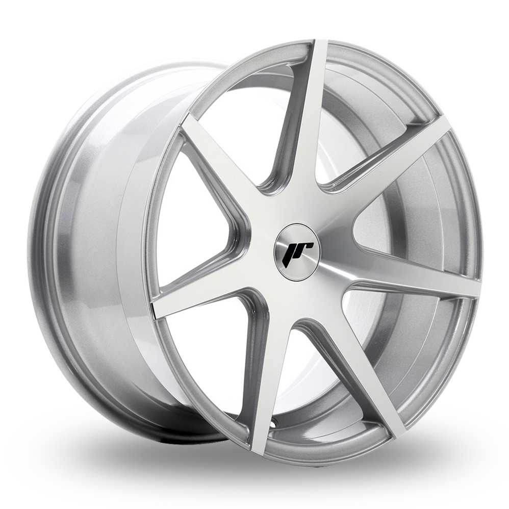 Japan Racing JR20 (8.5x19) Silver Machined Face Alloy Wheels