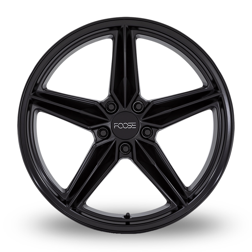 19" Foose F175 CF8 Matt Black Alloy Wheels