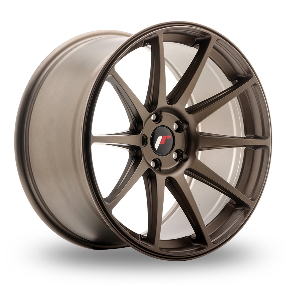Japan Racing JR11 (9.5x19) Matt Bronze Alloy Wheels