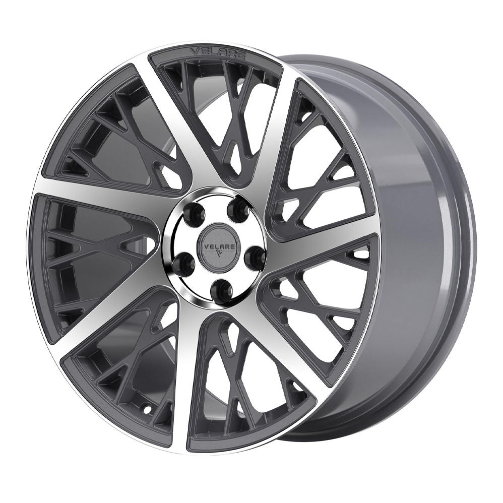 19" Velare VLR05 Platinum Grey Polsihed Alloy Wheels