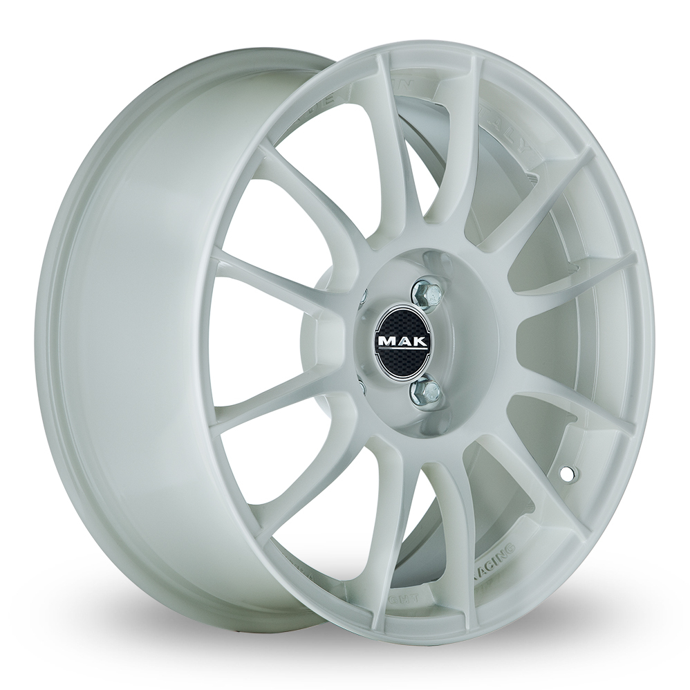 16" MAK XLR Gloss White Alloy Wheels
