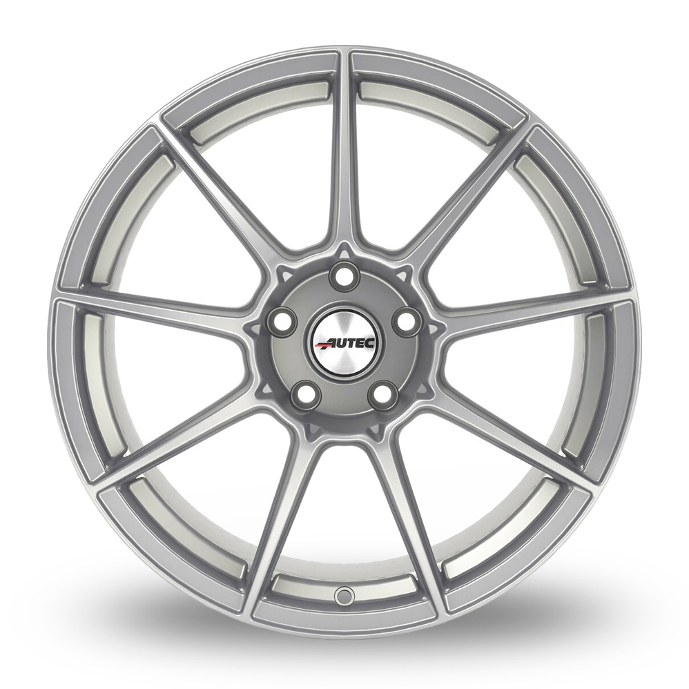 17" Autec Clubracing Hyper Silver Alloy Wheels