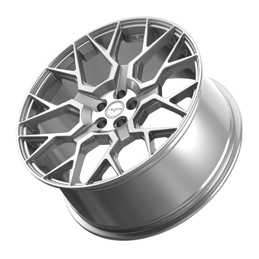 22" Velare VLR02 Iridium Silver Alloy Wheels